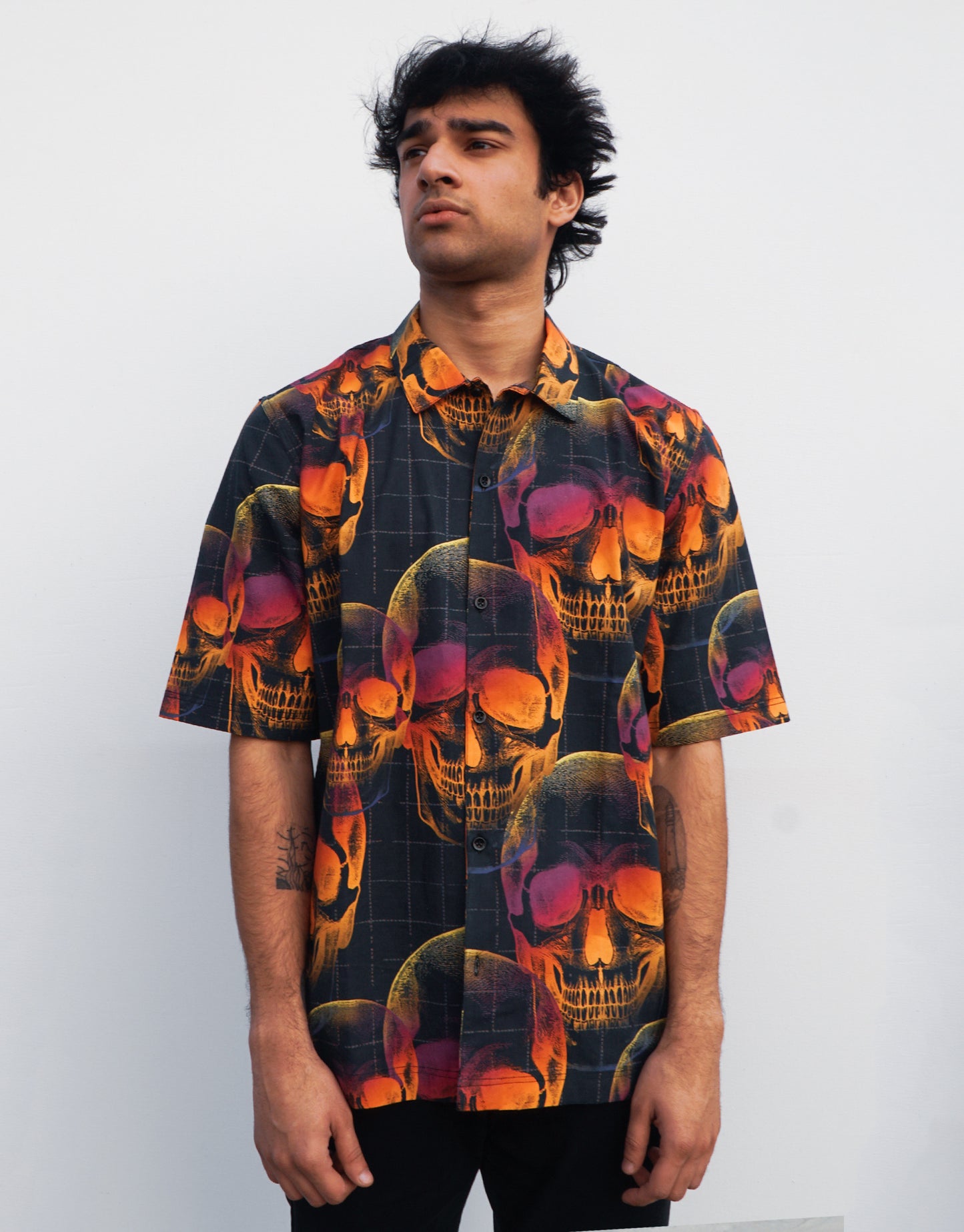 Skull gradient shirt