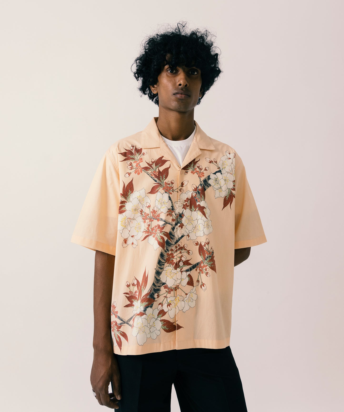 Japanese floral shirt