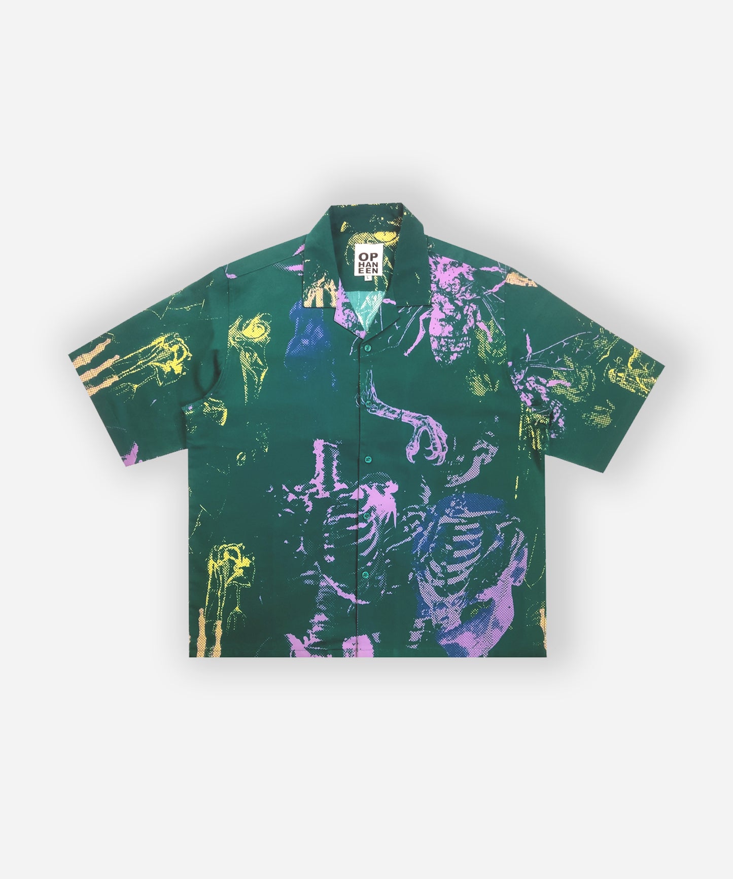 X-ray shirt green